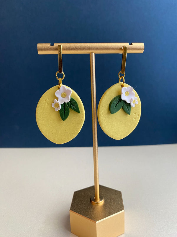 Zesty Lemon Earrings - 3