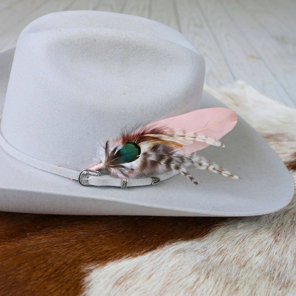 Feather Hat Accent - Showgirl