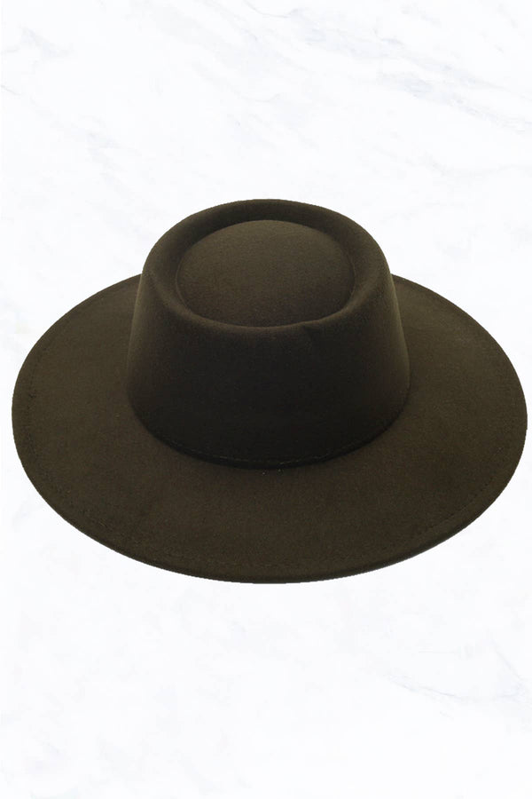 Concave Top Jazz Fedora Hat