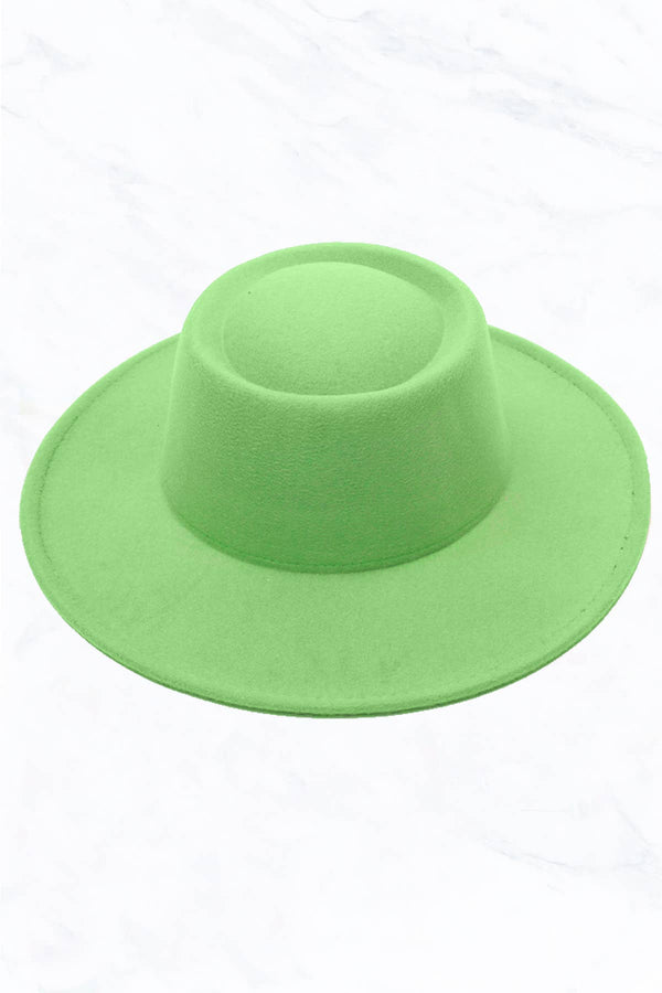 Concave Top Jazz Fedora Hat