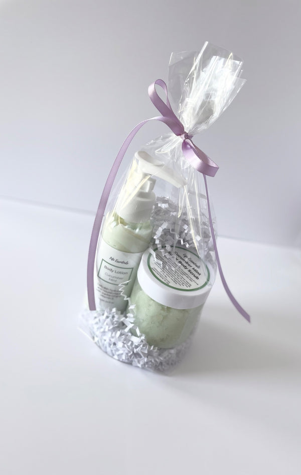 Mini Cucumber Mint Body Care Set - 3