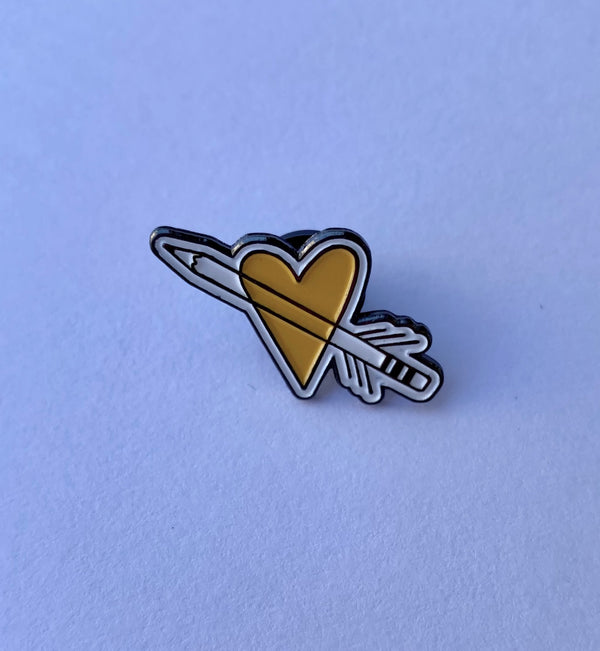 Heart Enamel Pin  - 3