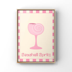 Seashell Spritz Art Print - 1