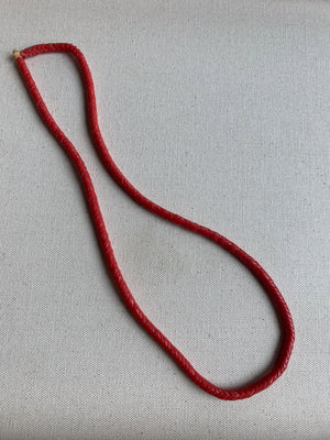 Poppy SNAKE style beads layering necklace - 1