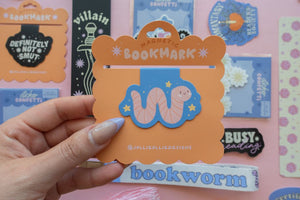 Worm Magnetic Bookmark - 1