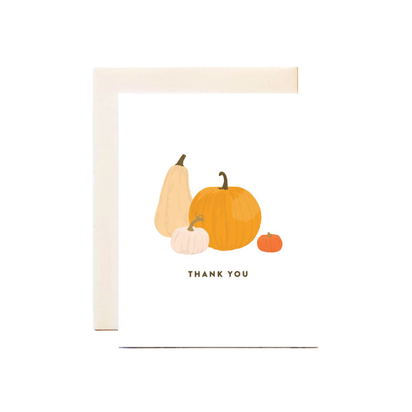 Thank You Pumpkins Card - 1