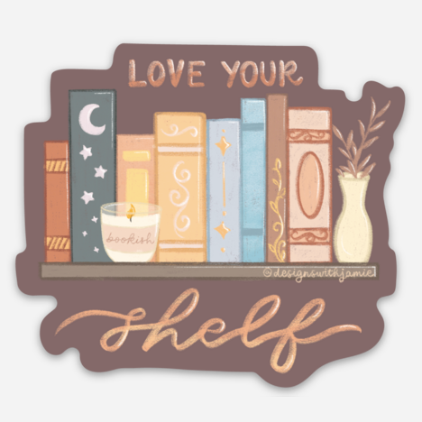 Love Your Shelf Sticker - 1