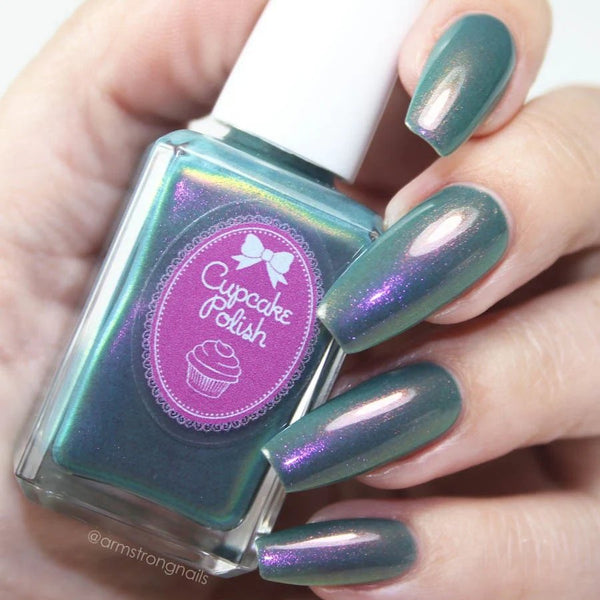 Keeping It Reel - Teal Nail Polish - 2