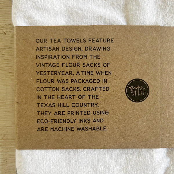 Texas Waffle Flour Sack Tea Towel - 3