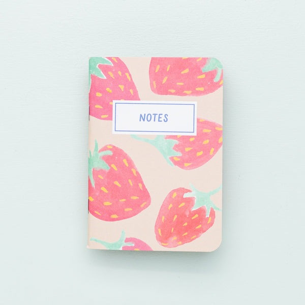 Strawberry Mini Notebook - 2