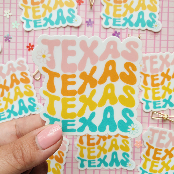 Texas Sticker - 3