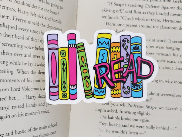 90s Vibes Read Sticker - 1