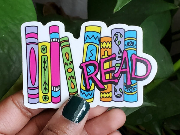 90s Vibes Read Sticker - 4