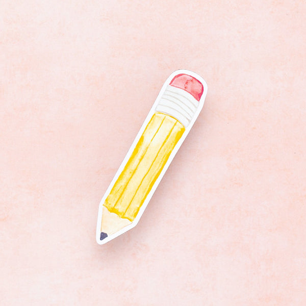 Yellow Pencil Magnet - 3