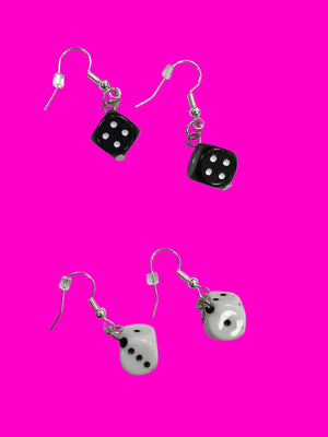 Mini Dice Earrings  - 1