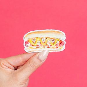 Hotdog Sticker - 1