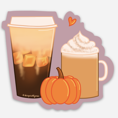 Pumpkin Spice Lover Sticker - 1