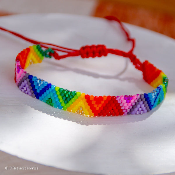 Multicolor beaded bracelet - 2