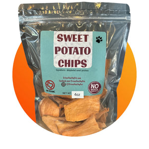 Sweet Potato Chips for dogs - 1