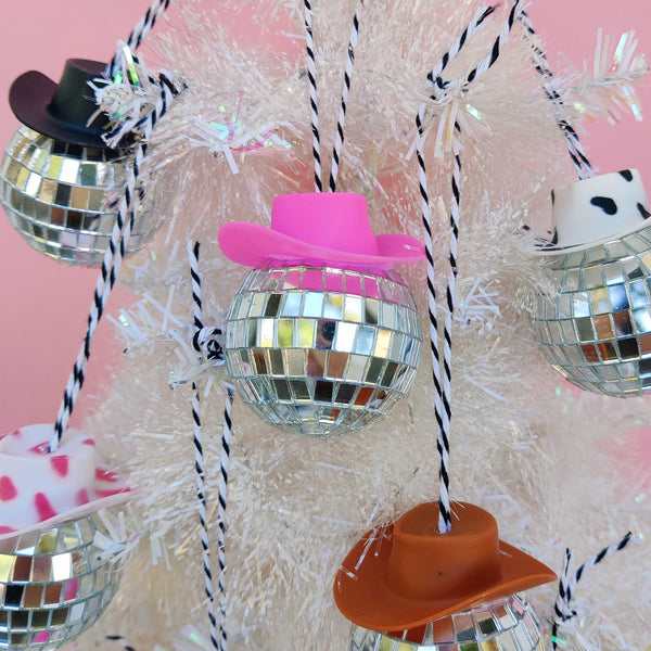 Cowgirl Disco Ornament - 2