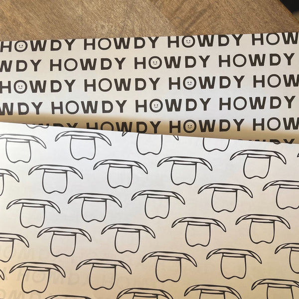 Hats & Howdys Gift Wrap - 2