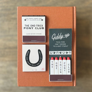 The One-Trick Pony Matchbook - 1