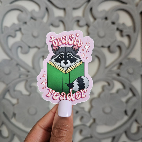 Trash Reader Sticker - 2