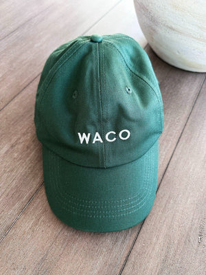 Waco Green Cotton Dad Hat - 1