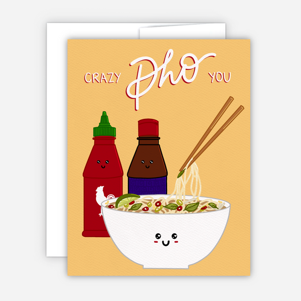 Crazy Pho You Card - 1