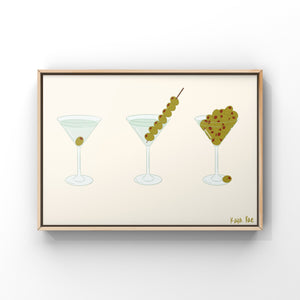 Dirty Martini Art Print - 1