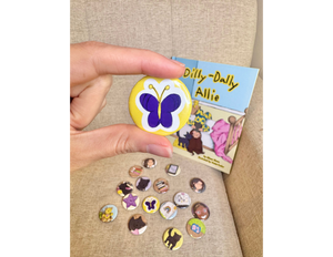 Dilly-Dally Allie Collector Pins - 1