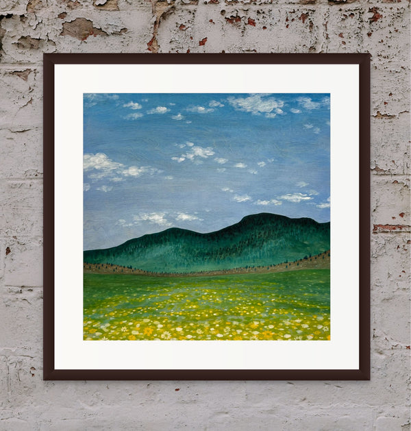 Yellow Wildflower Field Fine Art Print - 2