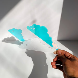 Dreamy Cloud Lasercut Acrylic Bookmark - 1