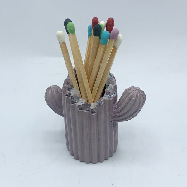 Cactus Match Stick Holder - 7