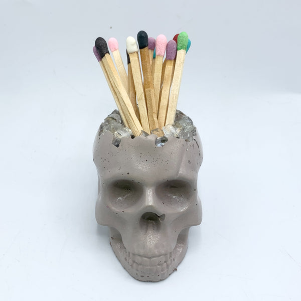 Skull Match Stick Holder - 5