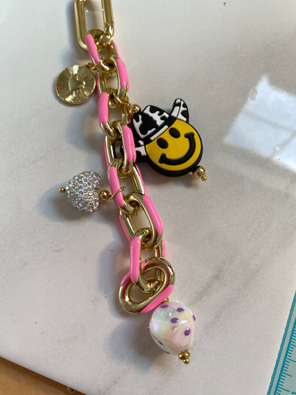 Chain Link Bag Charms - 2