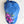 Load image into Gallery viewer, Royal blue hand-painted pink rose ball cap - 2
