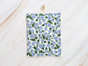 Dianthus Blue Rifle Paper Co Pot Holder - 1