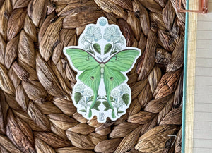 Luna Moth Sticker - 1