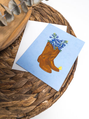 Cowboy Boots Greeting Card - 1