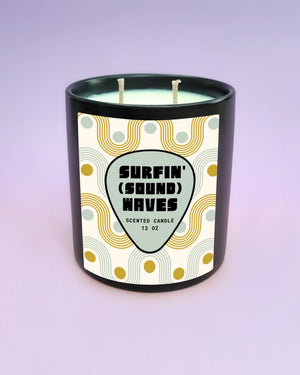 Surfin' (Sound) Waves Candle - 1