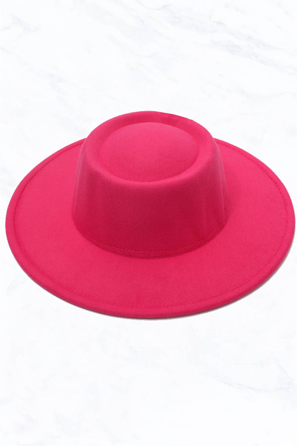 Concave Top Jazz Fedora Hat