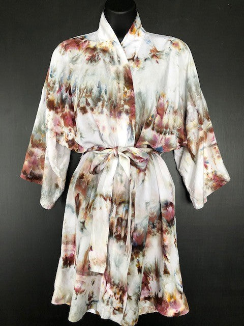 Dyed Short Robe - 2