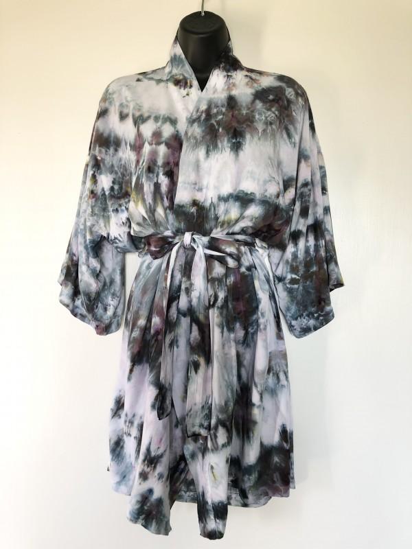 Dyed Short Robe - 6