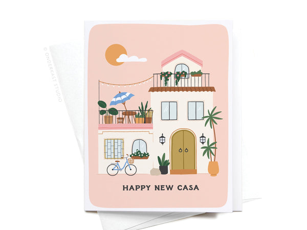 Happy New Casa Greeting Card - RS