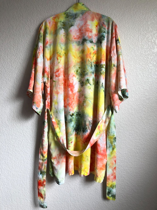 Dyed Short Robe - 10