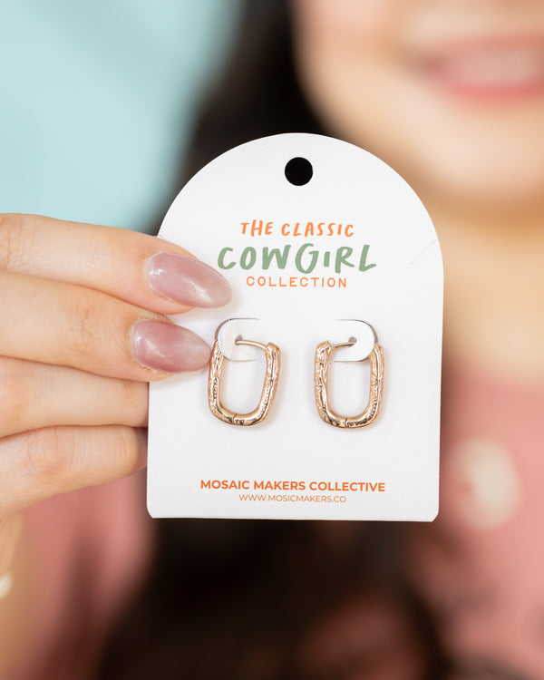 The Classic Cowgirl Collection - Horseshoe Hoops