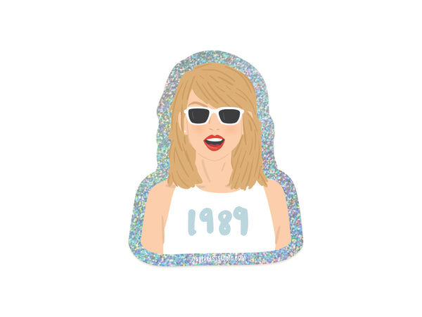 TS 1989 Glitter Sticker