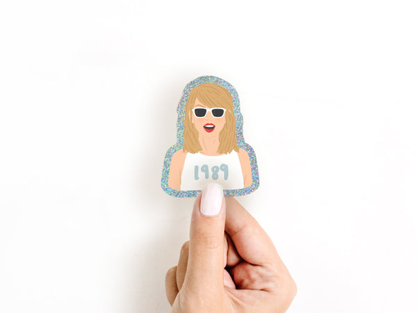 TS 1989 Glitter Sticker