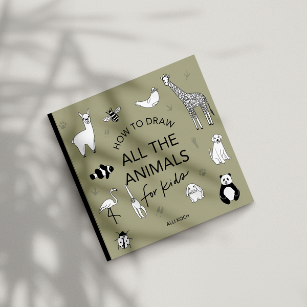 All the Animals: How to Draw Books for Kids Mini Book